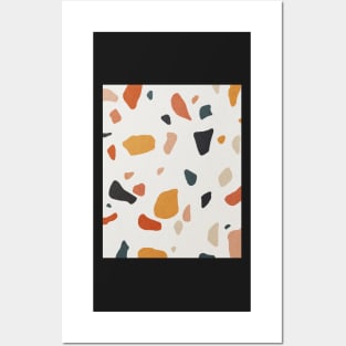 Terrazzo, Abstract print, Retro, Mid century art Posters and Art